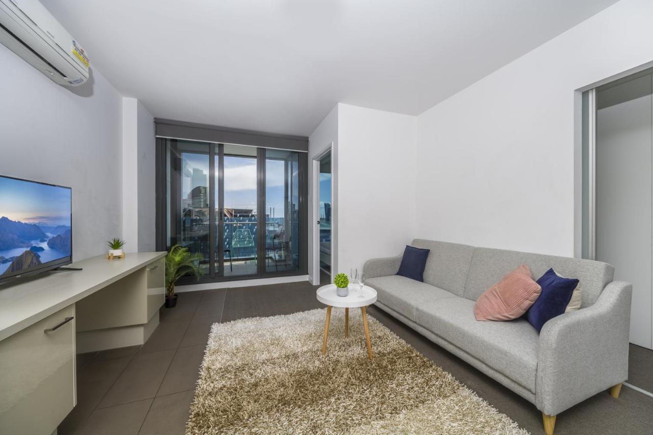 Hudson Sea View Apartments Southern Cross Station Cbd Melbourne Exterior foto
