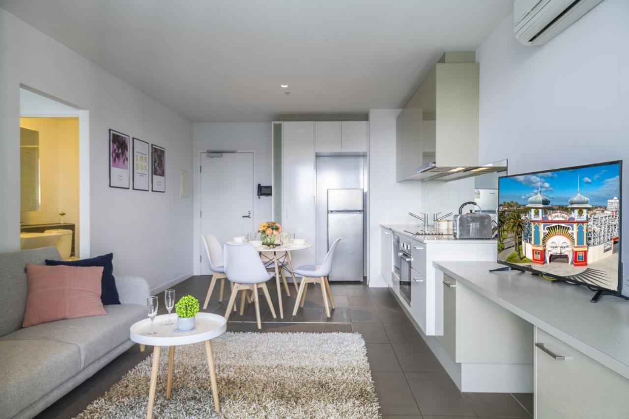 Hudson Sea View Apartments Southern Cross Station Cbd Melbourne Exterior foto